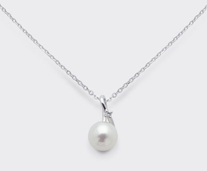 collana Mikiko perle e diamante md0957o4fabi060